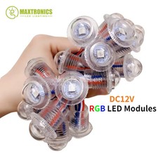 20PCS DC12V 20MM Diameter Transparent Full Color LED Point Light UCS1903 Pixel