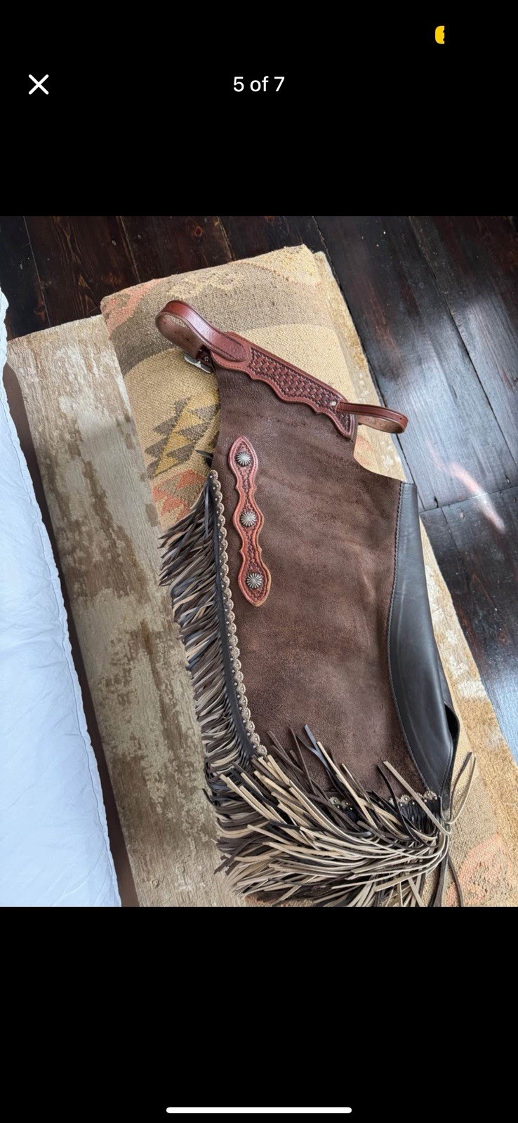 Custom Made Leather Chinks Chaps Usa Made Western Rodeo Ranch Show