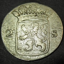 Certificate Authenticity 1730-90 Dutch Colonial New York Silver Lion Dime Hollan