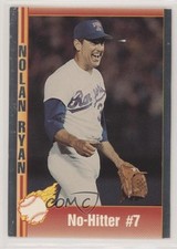 1991 Pacific Texas Express 7th No-Hitter Highlights Silver Nolan Ryan #2 HOF 7xr