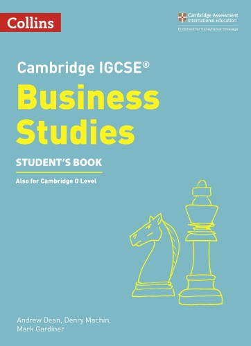 Cambridge IGCSE (TM) Business Studies Student's Book (Collins Cambridge IGCSE