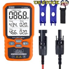 PV Tester 1000W Max Power Measurement MPPT Efficiency Waterproof Durable Solar