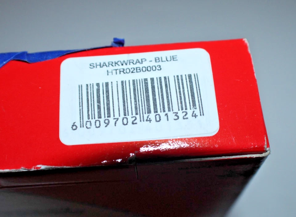 Sharkwrap RavX Blue Handlebar Bar Tape Bike Wrap Road Touring Free USA Shipper:) - Image 3 of 4