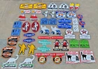 Lot of 50 Porcelain Enamel Signs – Mixed Designs, Vintage Style, single sided