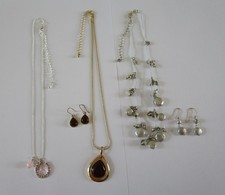 Costume Jewellry preowned Necklaces two with earring sets FREE P&P