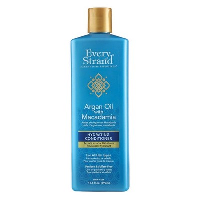 Every Strand Argan Oil with Macadamia Hydrating Hair Shampoo 13.5Oz (399ml)