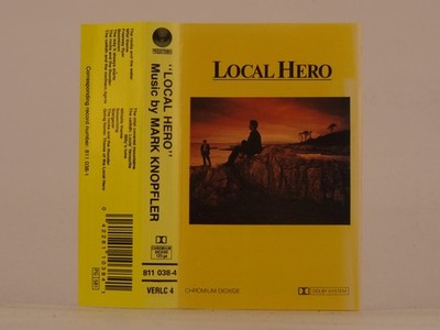 MARK KNOPFLER LOCAL HERO (11) 14 Track Audio Cassette VERTIGO