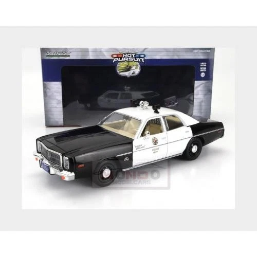 1:24 GREENLIGHT Plymouth Fury Los Angeles Police Department 1978 GREEN85591 - Immagine 2 di 2