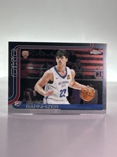 Topps Brooks Barnhizer #295 Oklahoma City Thunder Chrome Rookie 2025-26 NBA