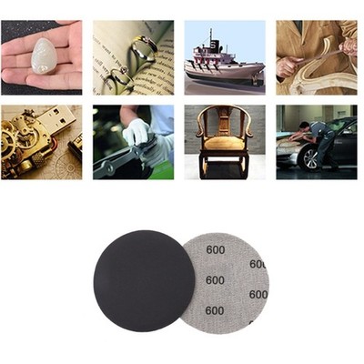 30 Pieces Professional Grade Wet Dry Sanding Discs for Auto Metal Woodwork