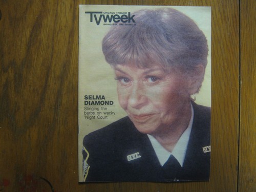 Jan. 6, 1985 Chicago Tribune TV Week (SELMA DIAMOND/NIGHT COURT/CRAZY LIKE A FOX