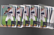 (127) COUNT LOT DANIEL ROBERTSON 2015 BOWMAN DRAFT PICKS PROSPECTS #175
