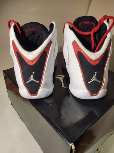 Air Jordan 21 OG GS White Varsity Red - Picture 8 of 12