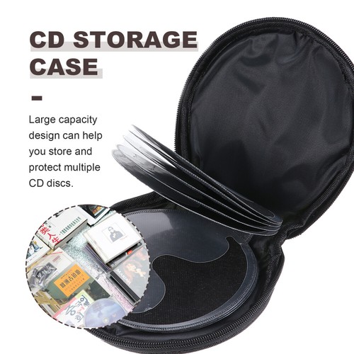 CD -Beutelspeicherbox CD-Aufbewahrungshalter CD-Aufbewahrungsbox - Afbeelding 5 van 12