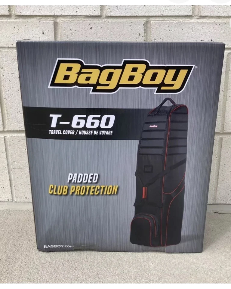 Сумка дорожная Bagboy T-660 чехол на колесиках защита клюшек для гольфа с подкладкой - Изображение 4 из 4