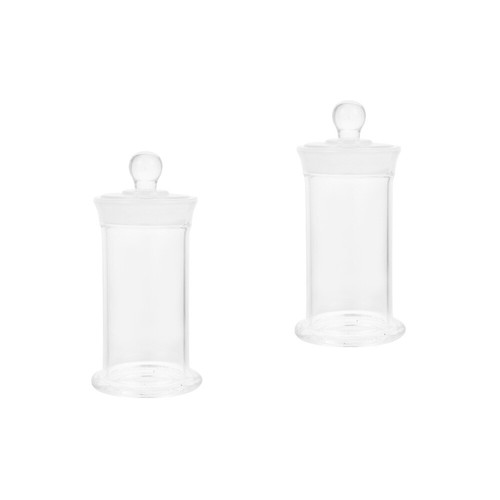 2 Pcs Vial Medical Sample Bottles Small with Lids Chemical Reagent - Picture 7 of 11