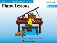 Piano Lessons Book 1 - Hal Leonard Student Piano Library Book/Online Audio...
