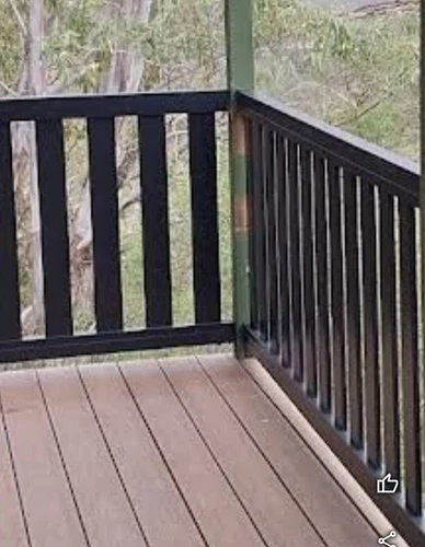 Balcony Deck Fences Balustrade - DIY Kits SQM Guide White Heavy Duty Handrails - Picture 13 of 15