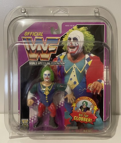 WWF WWE Hasbro Doink The Clown Series 9 MOC...