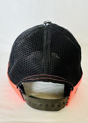 Lululemon Shattered Glass Mesh Snap Back Hat Neon Orange  display picture 3
