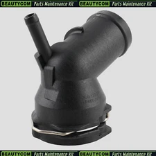 Radiator Coolant Pipe Hose Connector 3C0122291D For VW Beetle Jetta Golf MK5 MK6