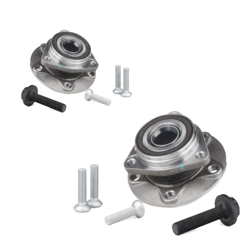 For VW Golf Mk6 2008-2012 Front Hub Wheel Bearing Kits Pair