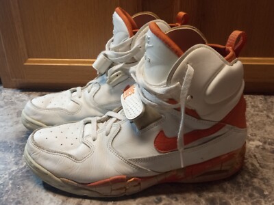 Vintage 1989 Cleveland Cavaliers NBA Basketball Shoes 14 Orange NIKE AIR FORCE 1