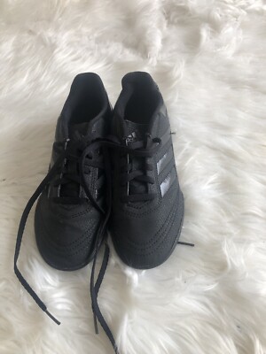 Kinder Adidas Fußballschuhe UK2 schwarz - guter Zustand - Junior Stollen