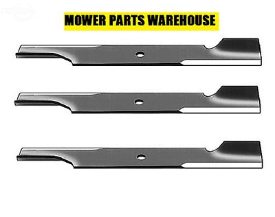 3 LAWN MOWER BLADES FITS FERRIS 5101756 5021227 SCAG 481707 GRAVELY ETC.