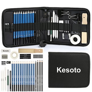 Drawing Kit Professional Art Set Pencils Supplies Sketch for Kids Teens