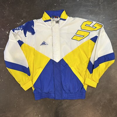 Vintage 90s UCLA Bruins Windbreaker Jacket By Apex One Sz S