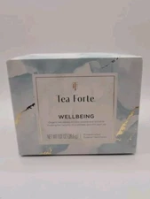 Tea Forte Wellbeing Tea Blend To Relax & Restore - 10 Handcrafted Tea Pyramids