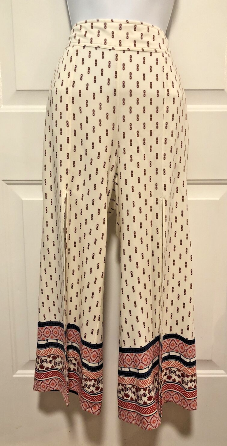 ALTRA Pantaloni casual Others Follow donna Sonora gamba larga orlo spaccato boho zingaro taglia M