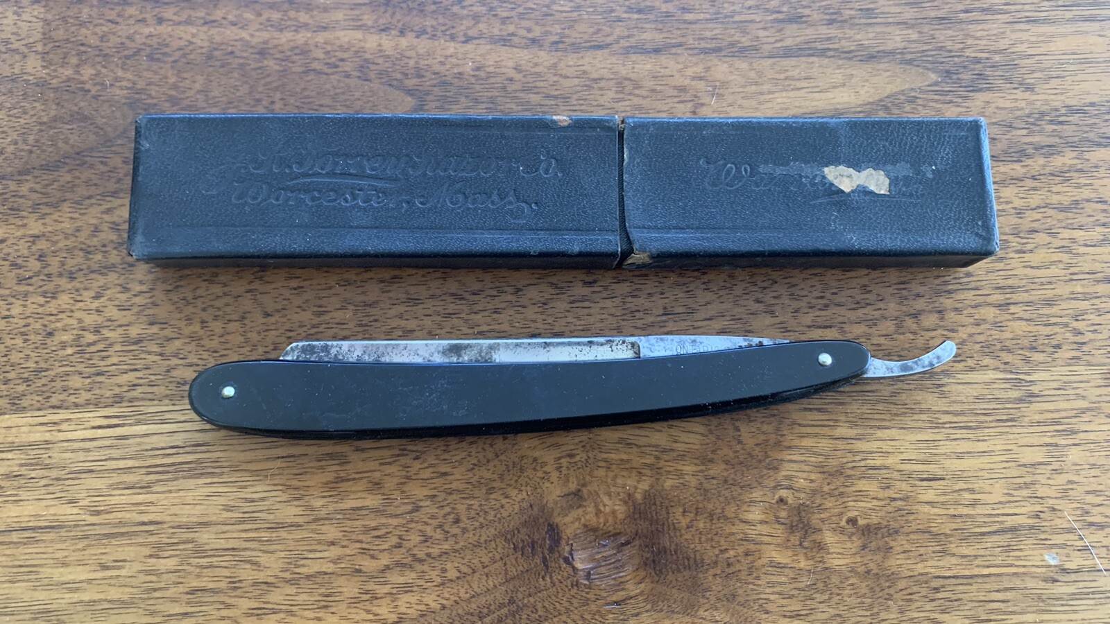 Vintage Straight Razor, Ontario Cutlery Co. Geneva New York eBay