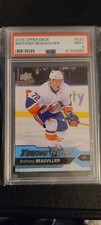 2016 17 Upper Deck Young Guns Rookie #220 Anthony Beauvillier Isles Canuck PSA 9
