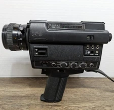 Vintage Sankyo Sound XL-600S Super 8 Sound Movie Camera 7.5-45 mm Lens Untested 