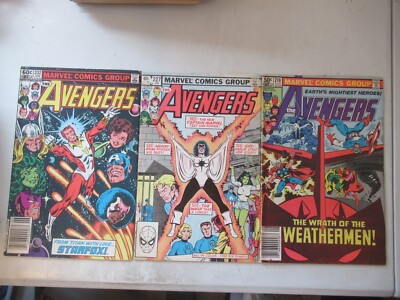 Avengers lot of 51 comics 210-299 Starfox Monica Rambeau Nebula