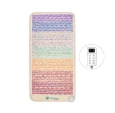 HealthyLine Reiki Rainbow Chakra Crystal Heated Mat Infrared Therapy PEMF 4020