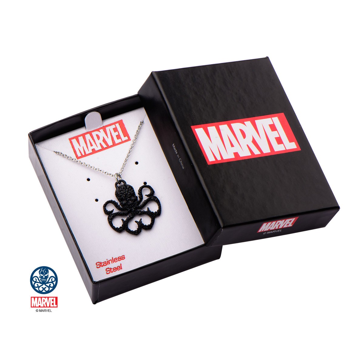 Marvel Hydra-Logo Schlüsselanhänger – Aus Zinn, Offizielles Merchandise
