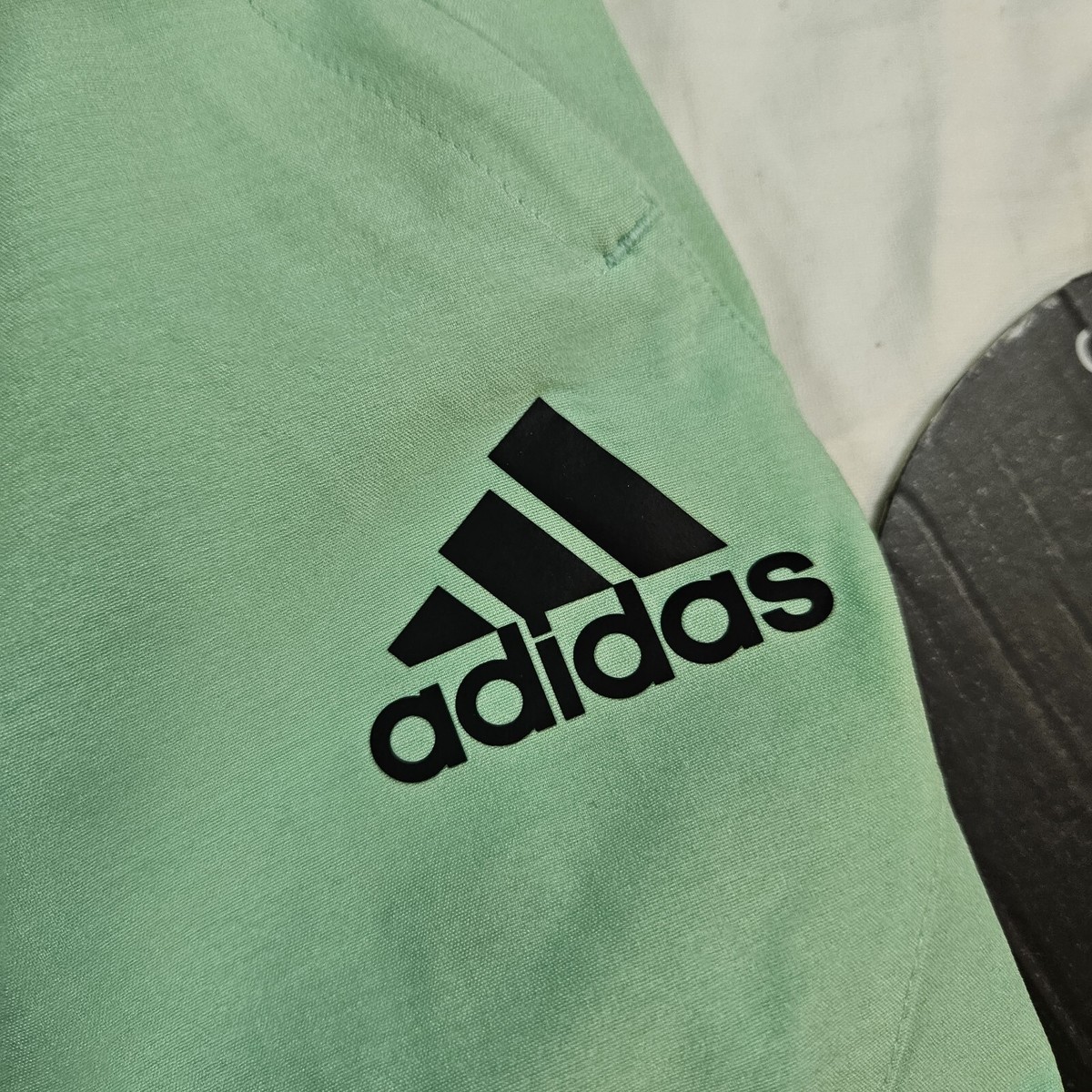 Adidas Axis Woven Shorts Easy Green Mint 6