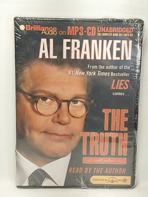 The Truth (with Jokes) by Al Franken (2005, mp3-cd, Unabridged)NEW