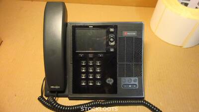 Polycom CX600 Gigabit Color 3.5'' Display VOIP Phone 2201-15942-001 INCL HANDSET
