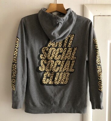 Anti Social Social Club Gray Hoodie Big Logo ASSC