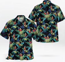 Max Payne 3 Hawaiian Shirt Tropical Parrots Hawaiian Shirt Unisex S-5Xl