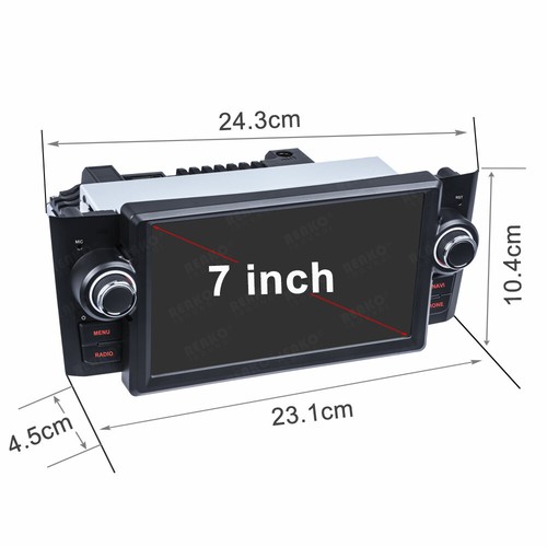 Radio estéreo para automóvil de 7"" para Fiat Grande Punto Linea 2007-2012 GPS navegación WIFI BT + cámara - Imagen 2 de 17