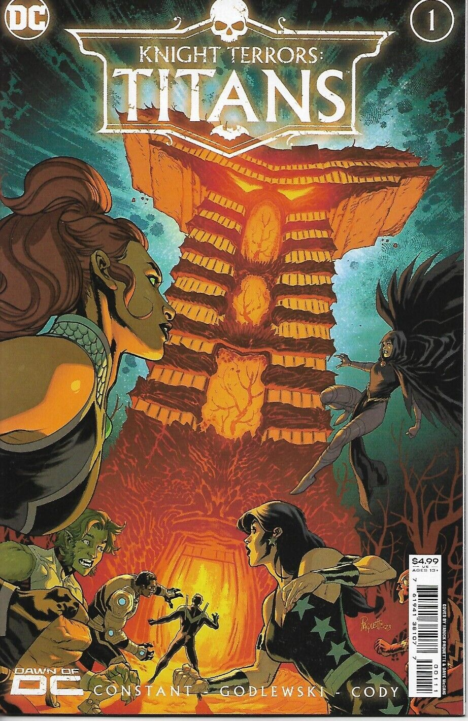KNIGHT TERRORS - TITANS (2023) #1-2 Set - New Bagged (S)