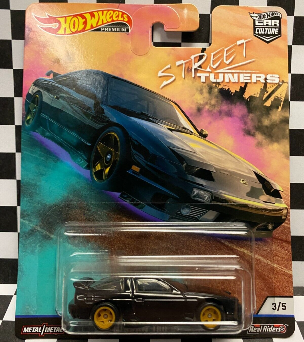 Hot Wheels 2019 Car Culture Street Tuners 1996 Black Nissan 180 SX