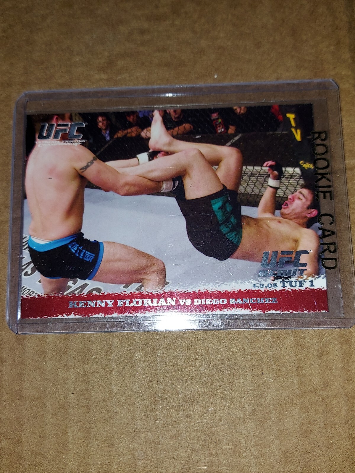Carte UFC Kenny Florian Dédicacée - FA-KF - Objet De Collection