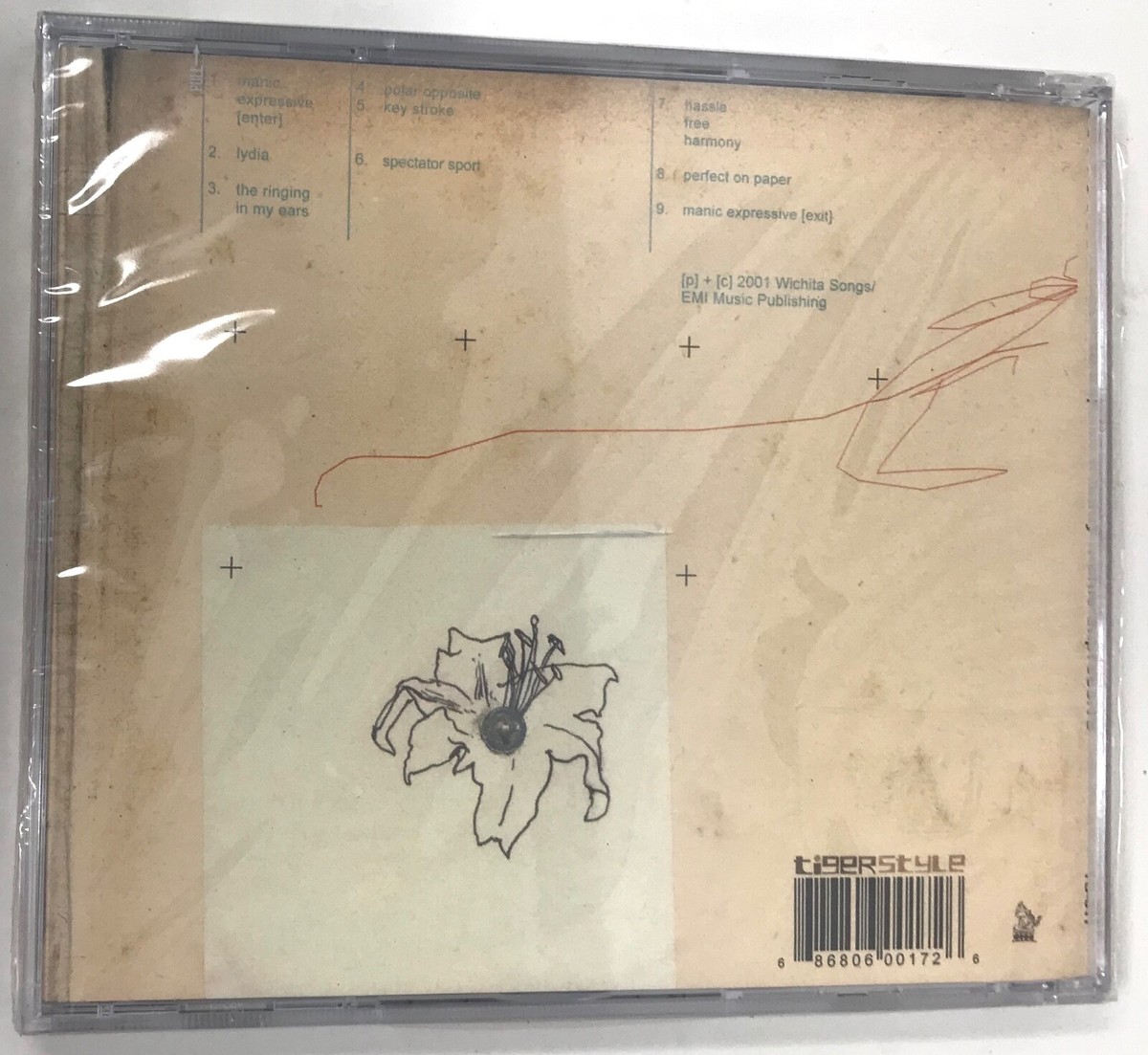 Manic Expressive by Her Space Holiday (2001 TigerStyle) BRAND NEW