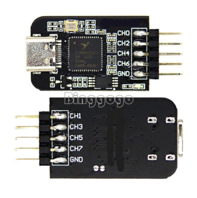 TYPE-C Logic Analyzer ARM FPGA Protocol Analysis 24MHz SampleRate 8 Channels NEW